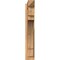 Ekena Millwork Merced Smooth Arts and Crafts Outlooker, Western Red Cedar, 5 1/2"W x 26"D x 34"H OUT06X26X34MRC03SWR - alternate 4
